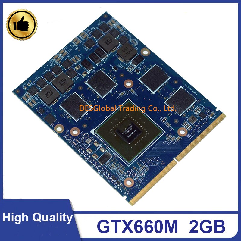  GTX 660M GTX660M 2GB ׷ ī DELL M17X R4 R5 M18X R2 R3 N13E-GE-A2 Ʈ ÷  GPU ī